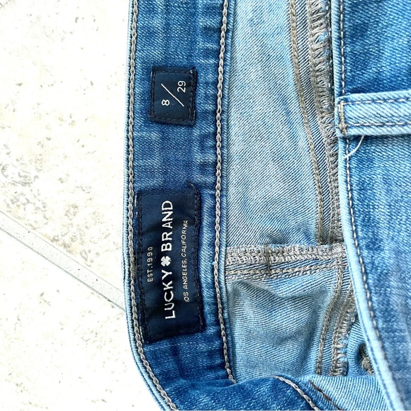 Lucky Brand Stella Casual Blue Skinny Jeans Medium Wash - Picture 7 of 12